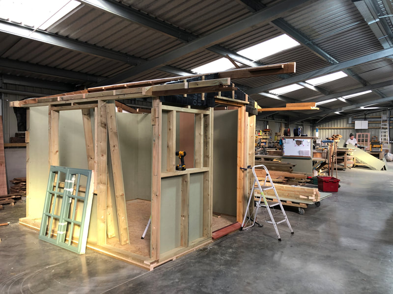 Bespoke Cabin in Workshop - West Sussex