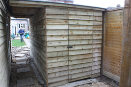 custom made garden shed