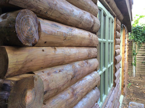 Bespoke Log Cabin built in Surrey