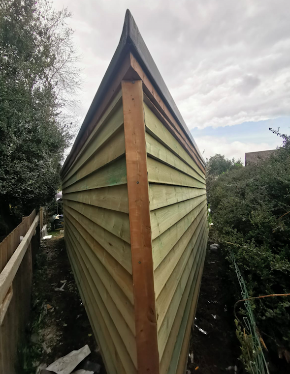 Bespoke Triangular Cabin Surrey